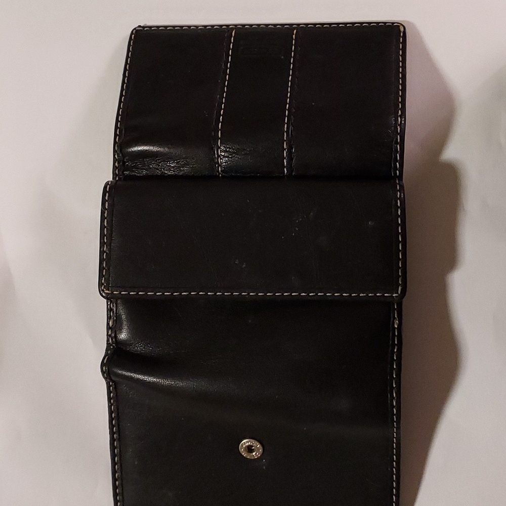 Coach black wallet